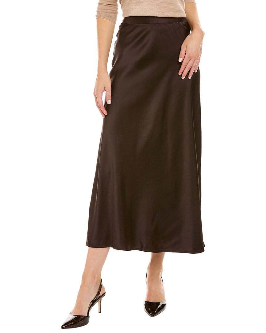 Shop J.mclaughlin Zahara Skirt In Brown