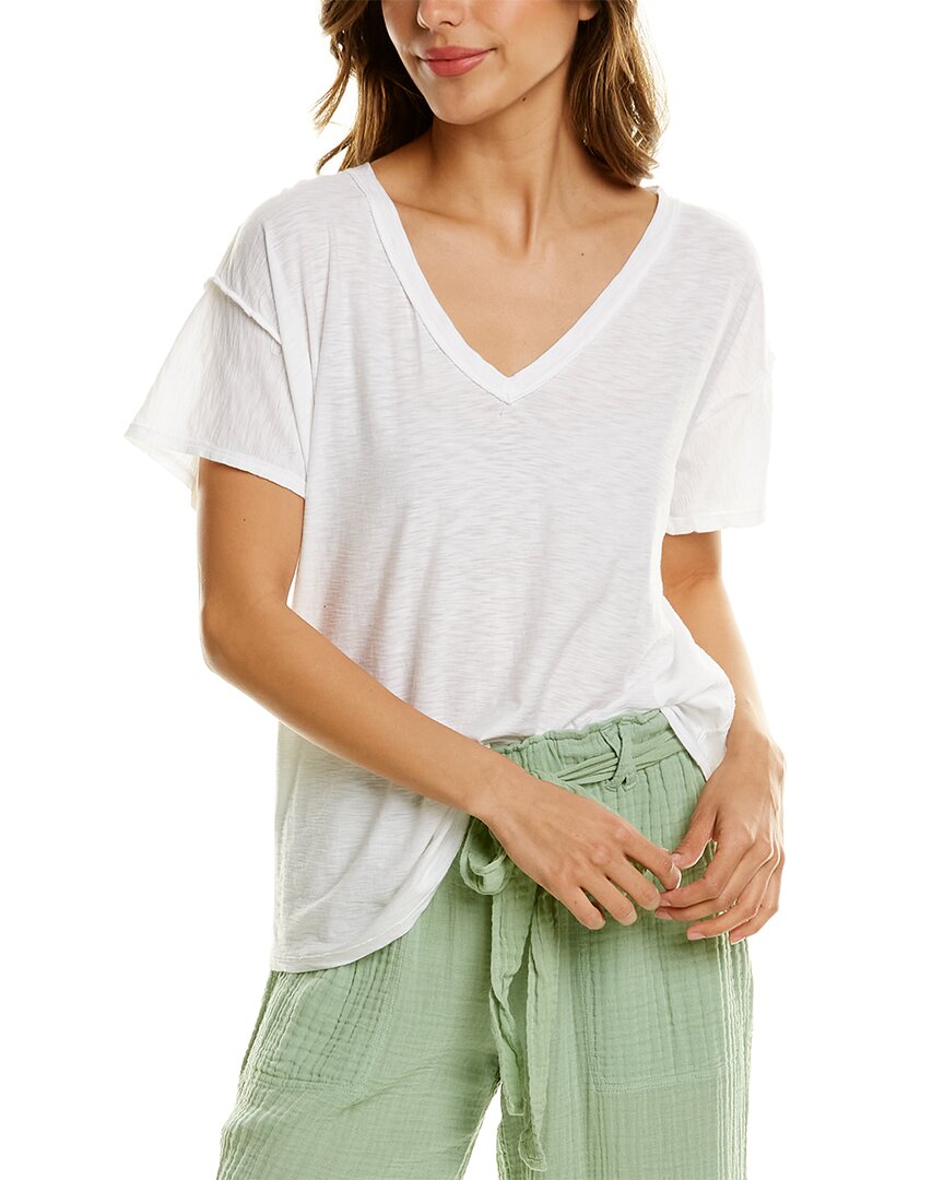 Michael Stars Niki V-neck Cotton T-shirt