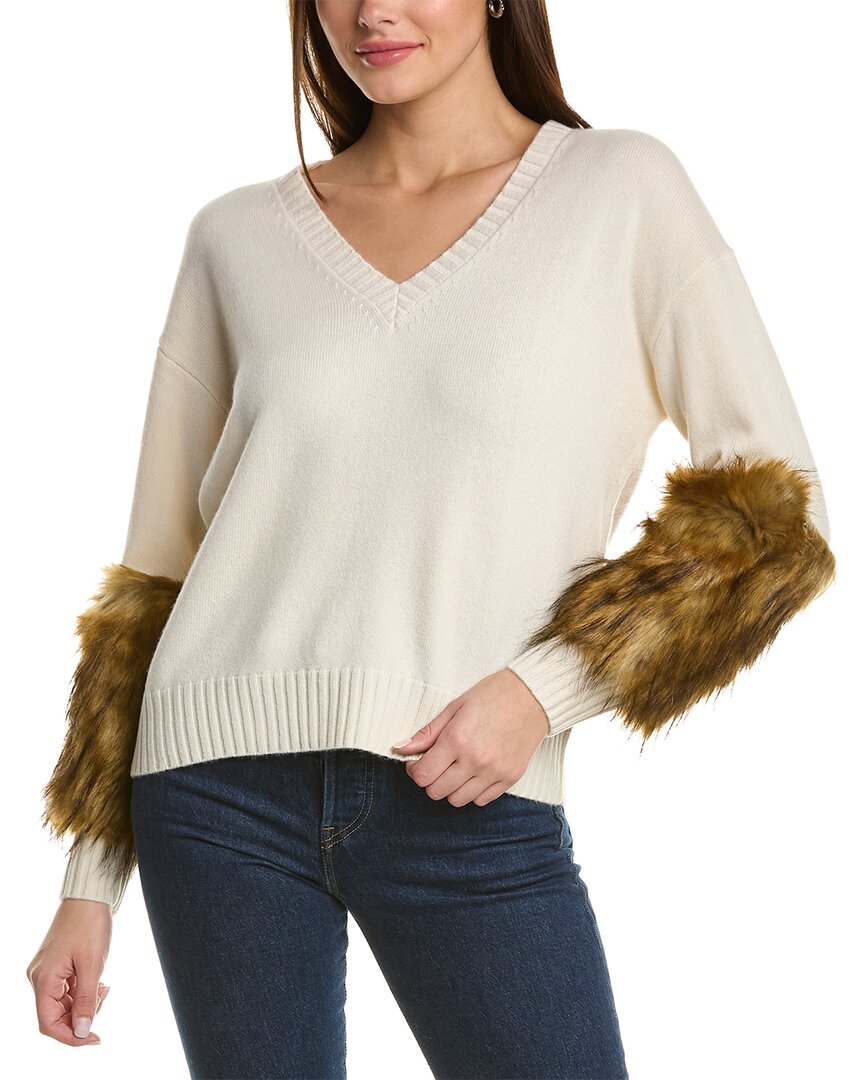 Shop Naadam Wool & Cashmere-blend Sweater In White