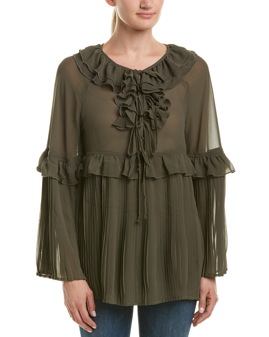 Image of Romeo & Juliet Couture Pleated Top