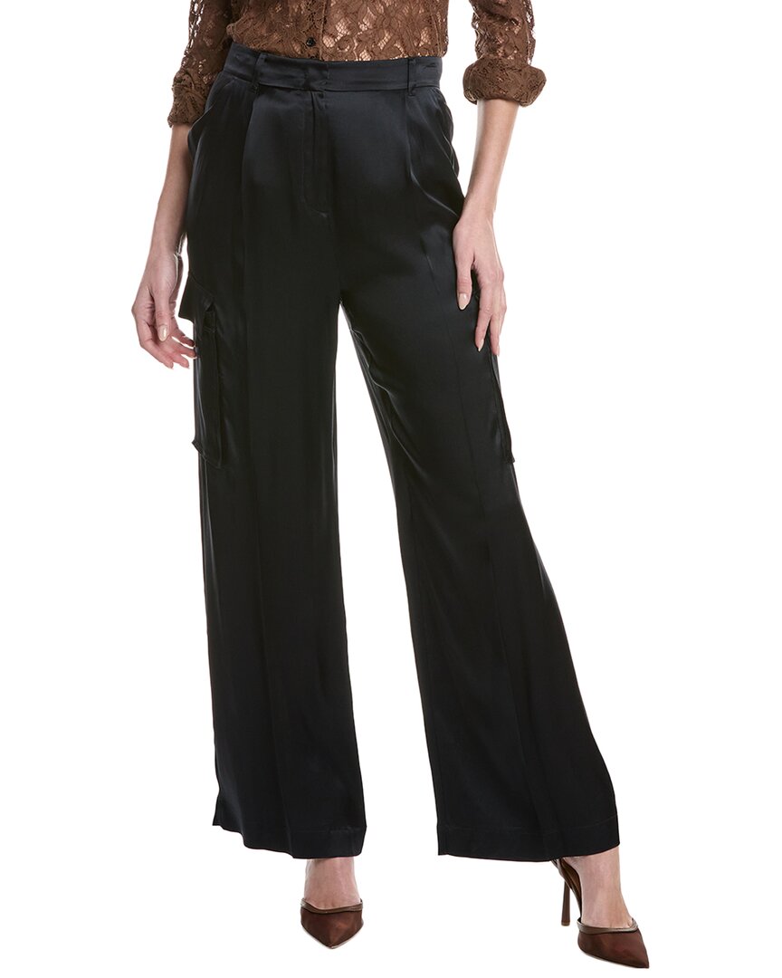 Marella Brillo Silk-blend Long Trouser