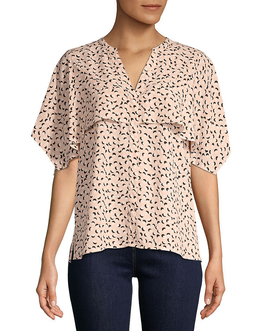 Image of Vince Camuto Multi-Dots Cape Over Top