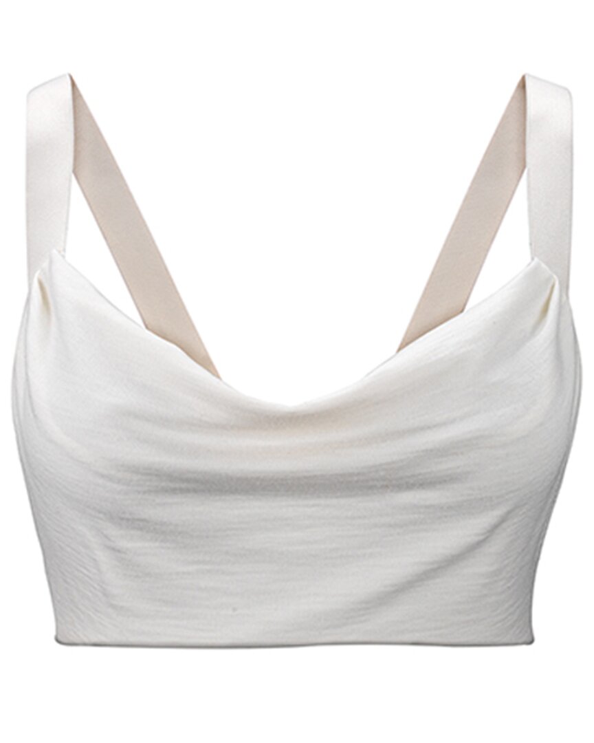Apl Athletic Propulsion Labs Athletic Propulsion Labs The Perfect Wool Cowl Neck Top In White