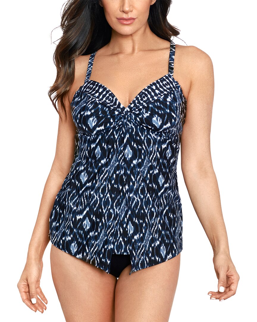 Miraclesuit Palatium Love Knot Underwire Tankini Top