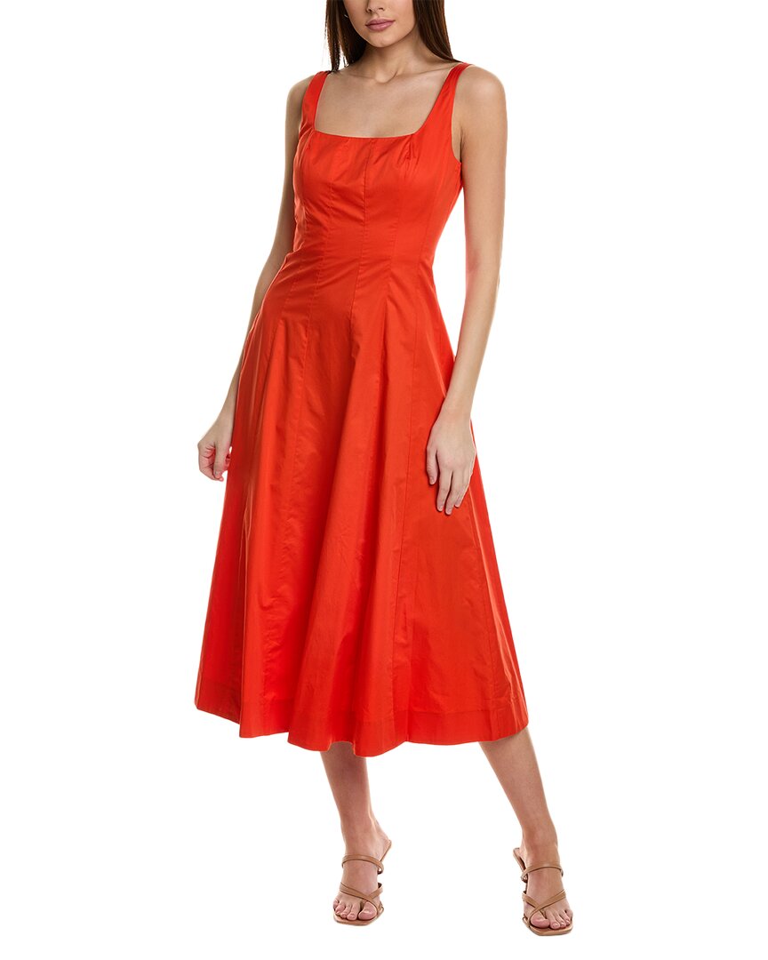 Shop Boden Sleeveless Paneled Midi Dress