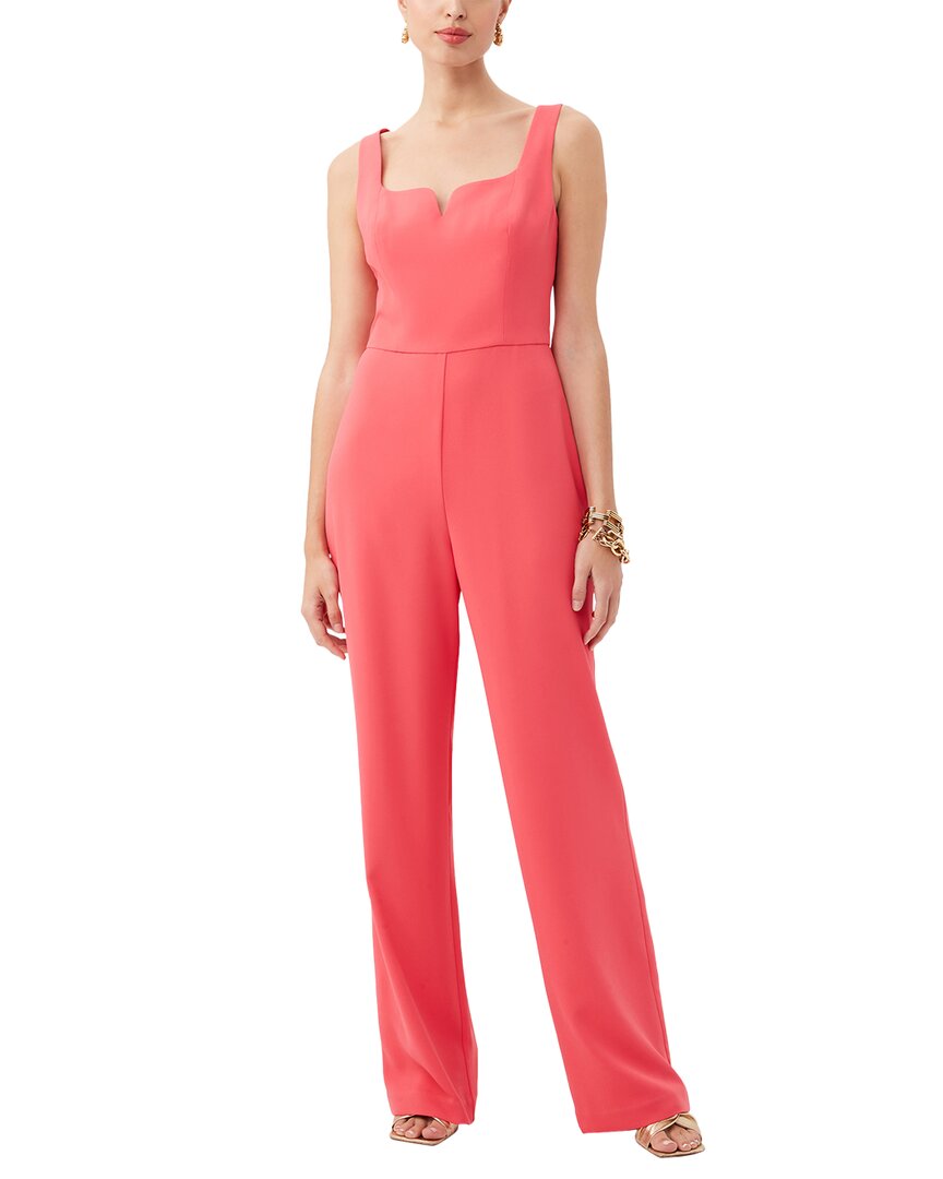 Trina Turk Temara Jumpsuit In Pink