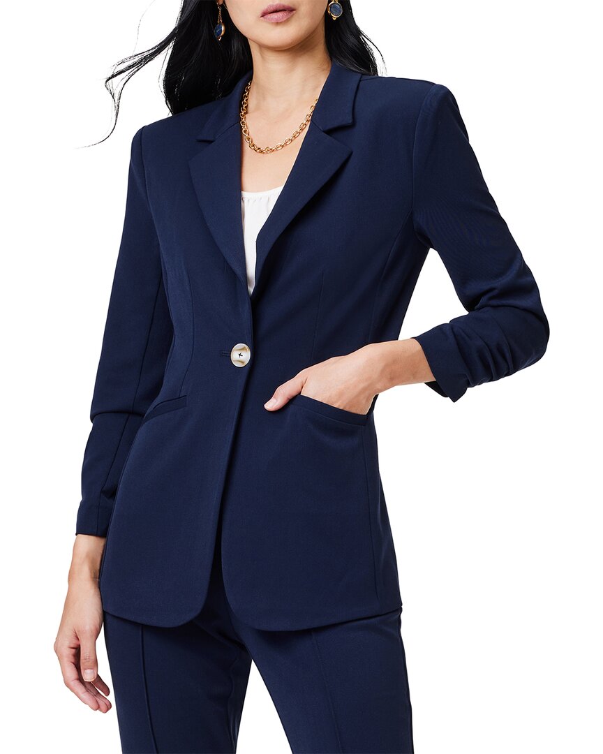 Nic + Zoe Avenue Scrunch Sleeve Blazer