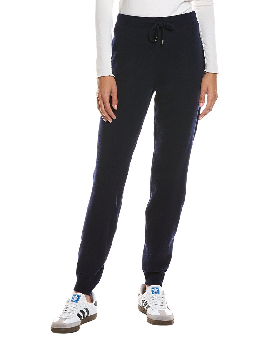 Incashmere Wool & Cashmere-blend Jogger Pant In Black