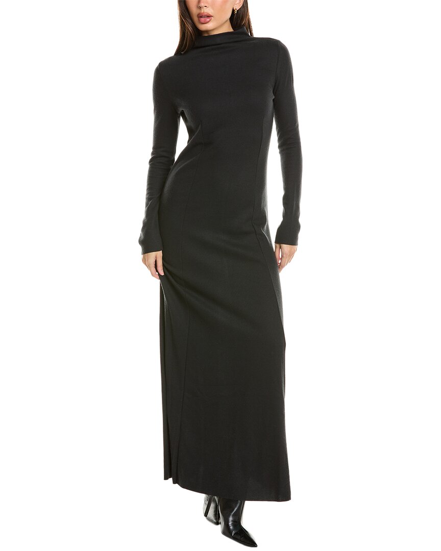 Rag & Bone Harlow Turtleneck Sweaterdress In Black