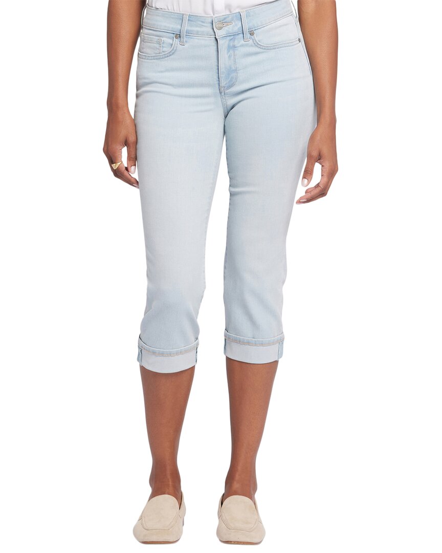 Nydj Marilyn Roll Cuff Crop Capri Jeans