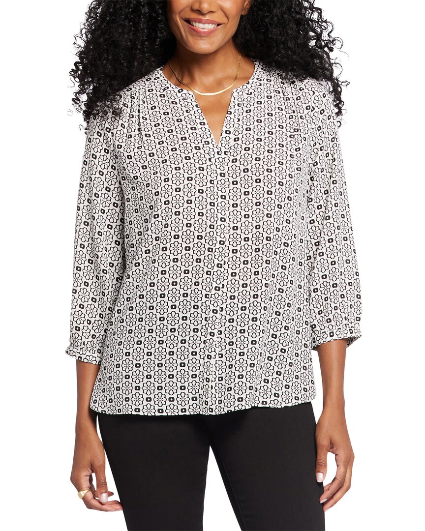 Nydj Pintuck Blouse In Thalia