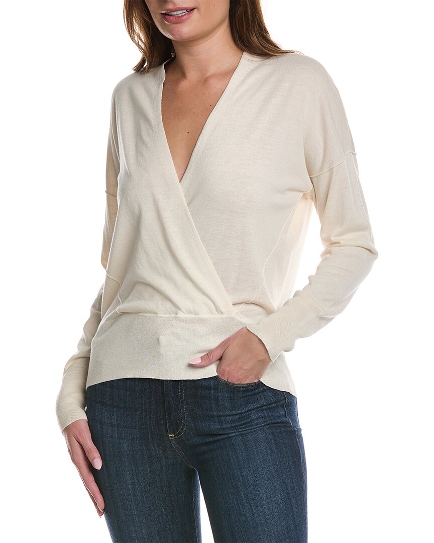 Shop Forte Cashmere Hooded Cashmere-blend Pullover In White