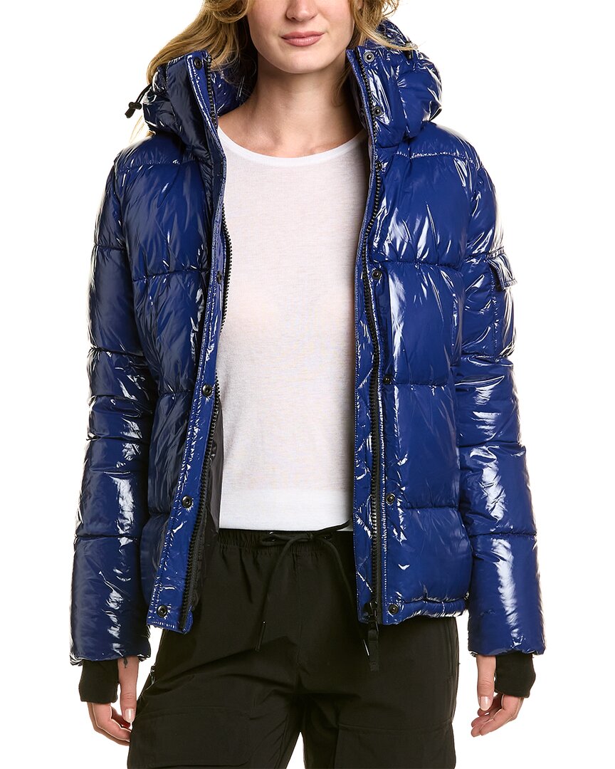 Shop S13 Lacquer Ella Jacket In Blue
