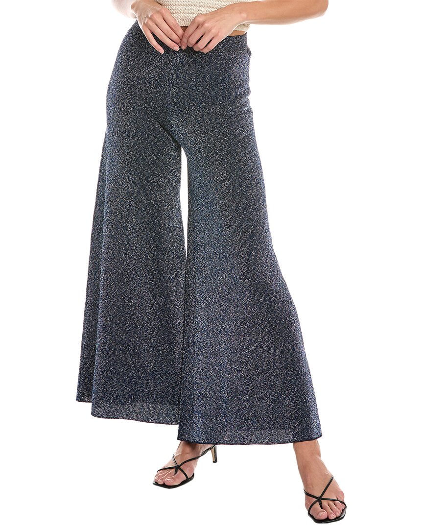 Missoni M  Wool-blend Pant In Blue