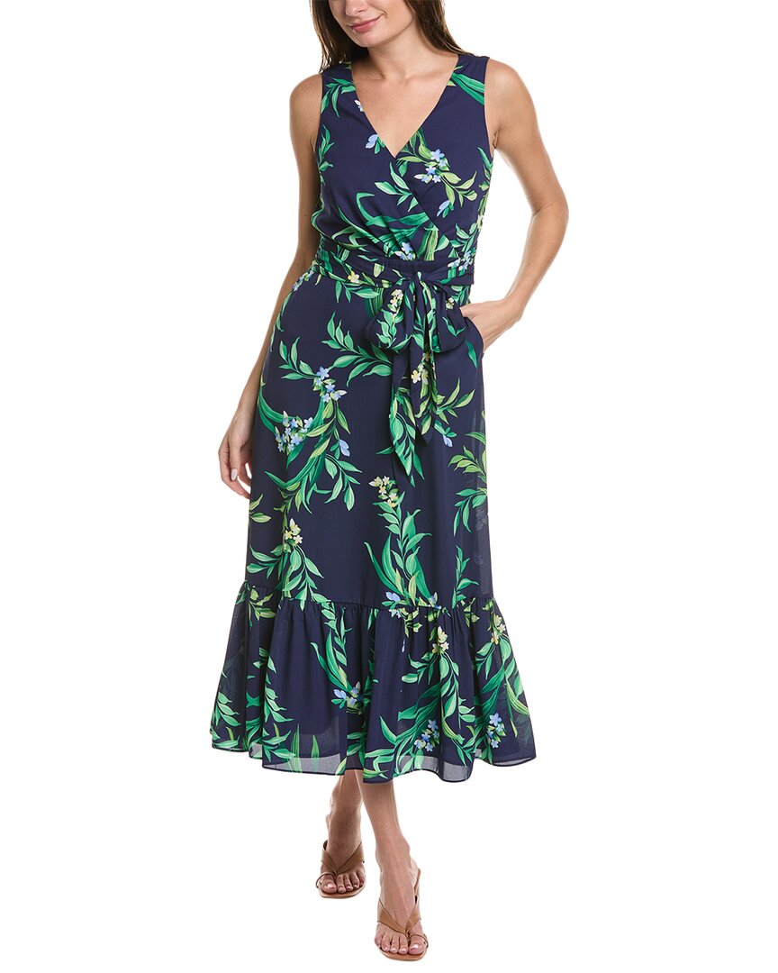 Tommy Bahama Floral Glow Maxi Dress In Blue