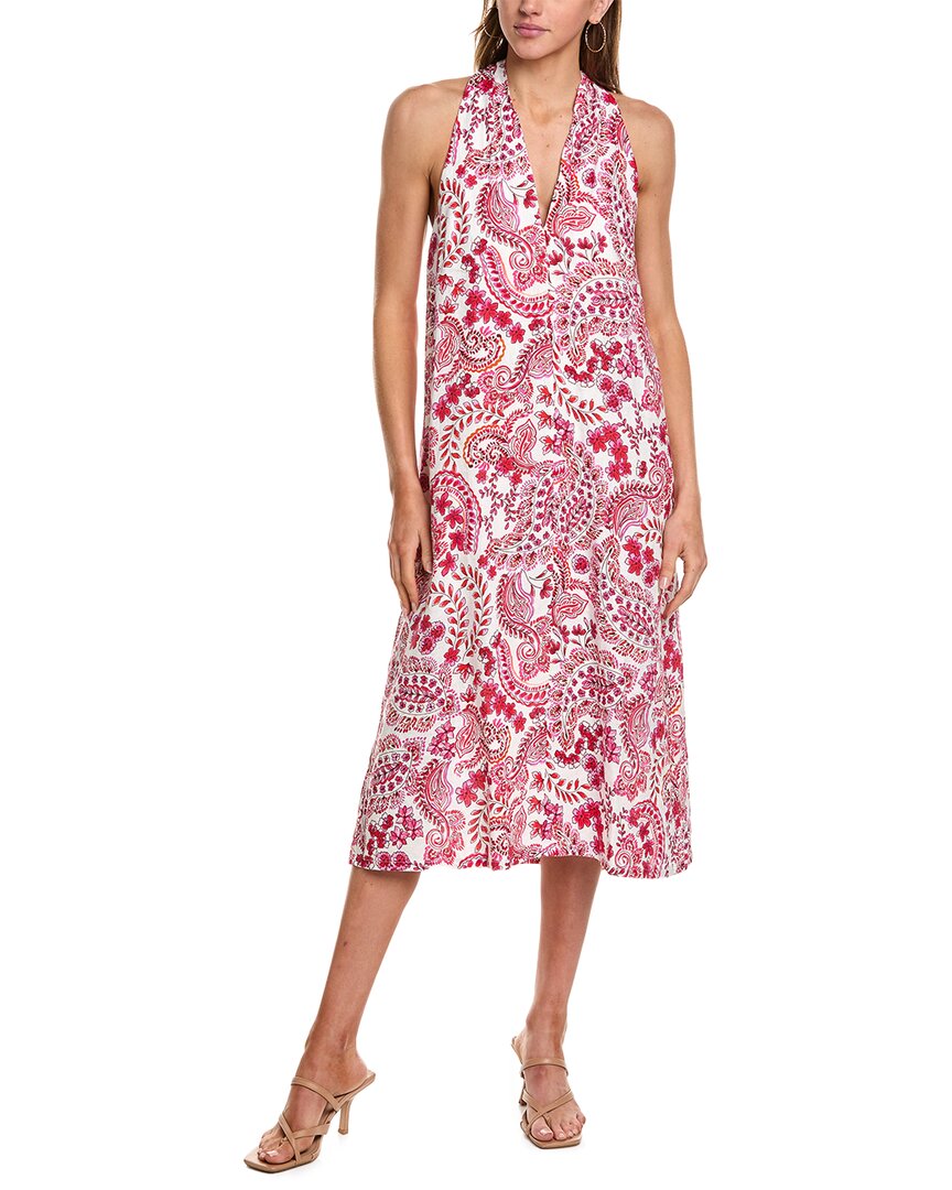 Shop Johnny Was Crisscross Linen Dress