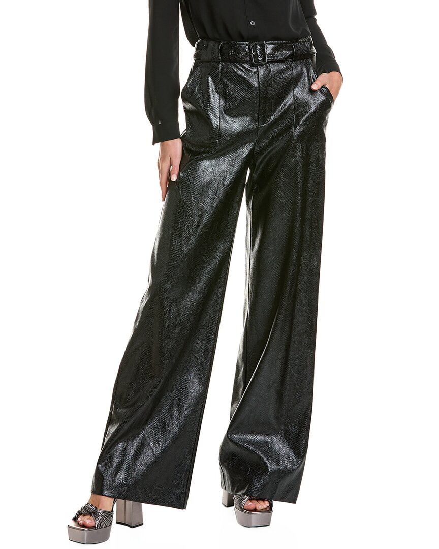 Ramy Brook Jace Faux Leather Pants In Black