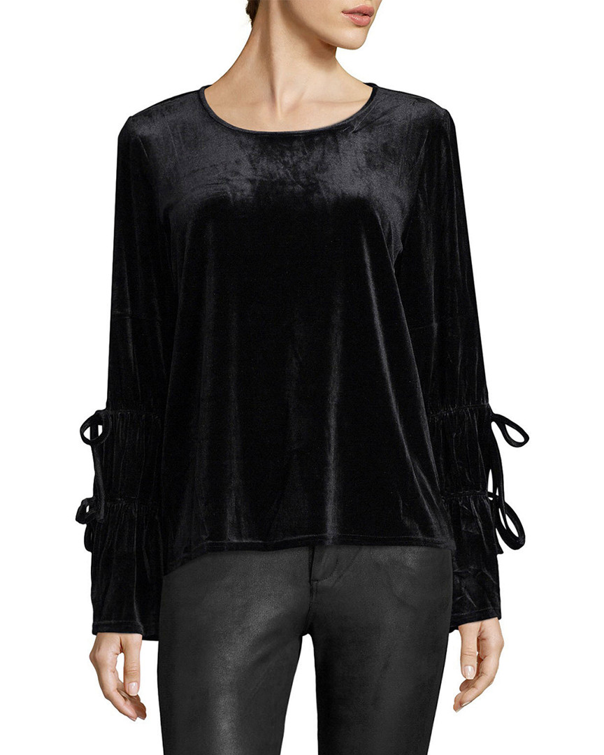 Image of Lucca Couture Elizabeth Drawstring Sleeves Top