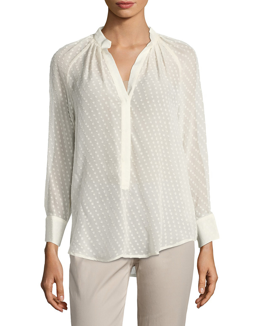 Image of Tracy Reese Henley Peasant Shirt