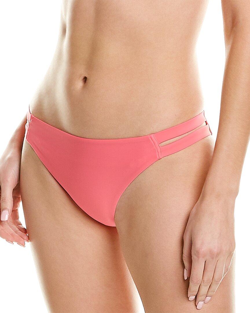 Shop Ramy Brook Dove Bikini Bottom In Pink