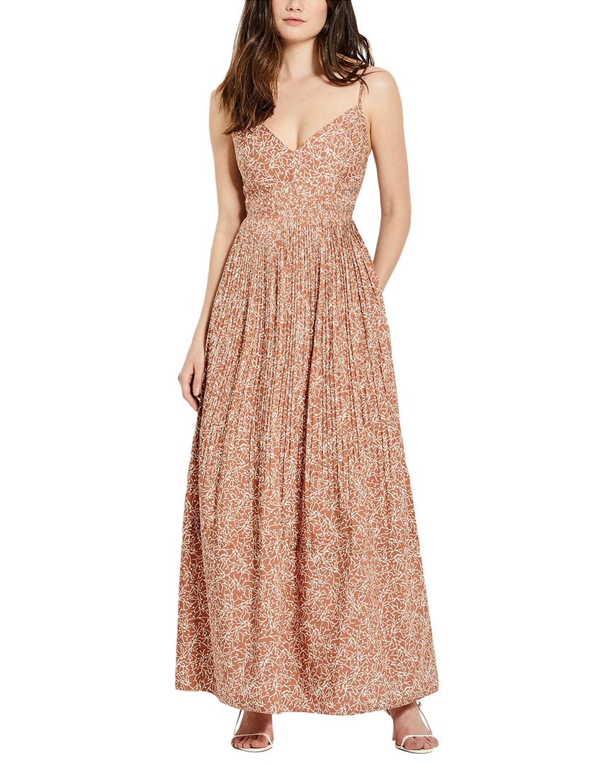 Image of NICHOLAS Susan Silk-Blend Maxi Dress