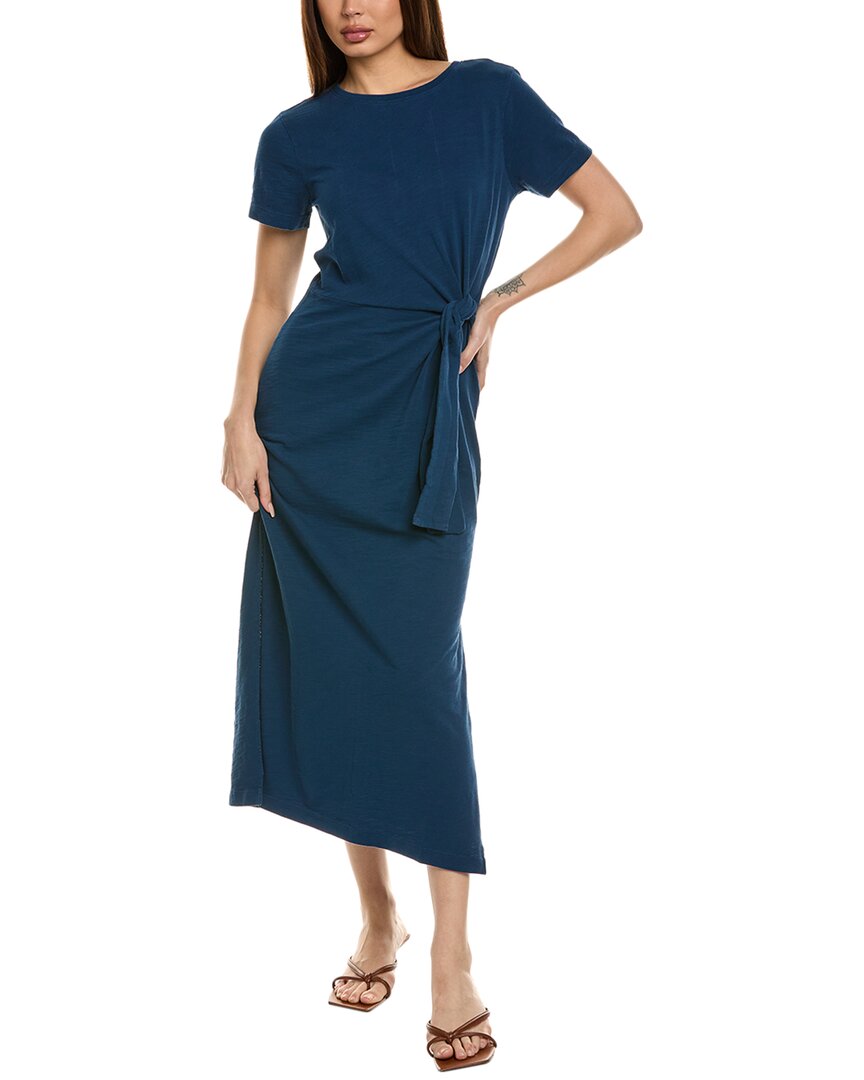 Nation Ltd Lavi Tied T-shirt Dress In Blue