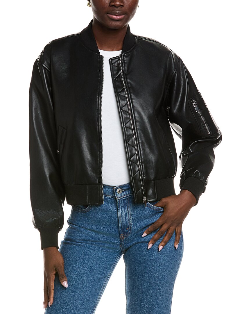 Nvlt Bomber Jacket In Black