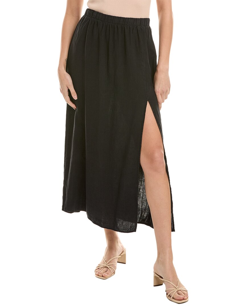 Shop Bella Dahl High Waist Maxi Linen Skirt