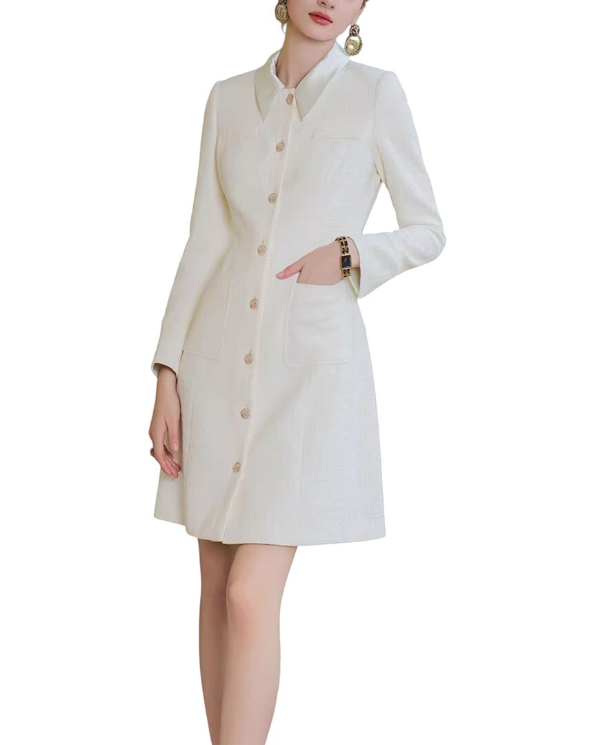 Anette Mini Dress In White