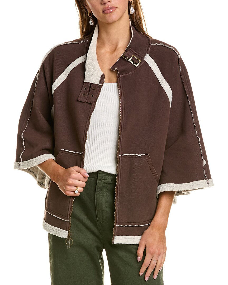 XCVI XCVI DORVAL PONCHO 