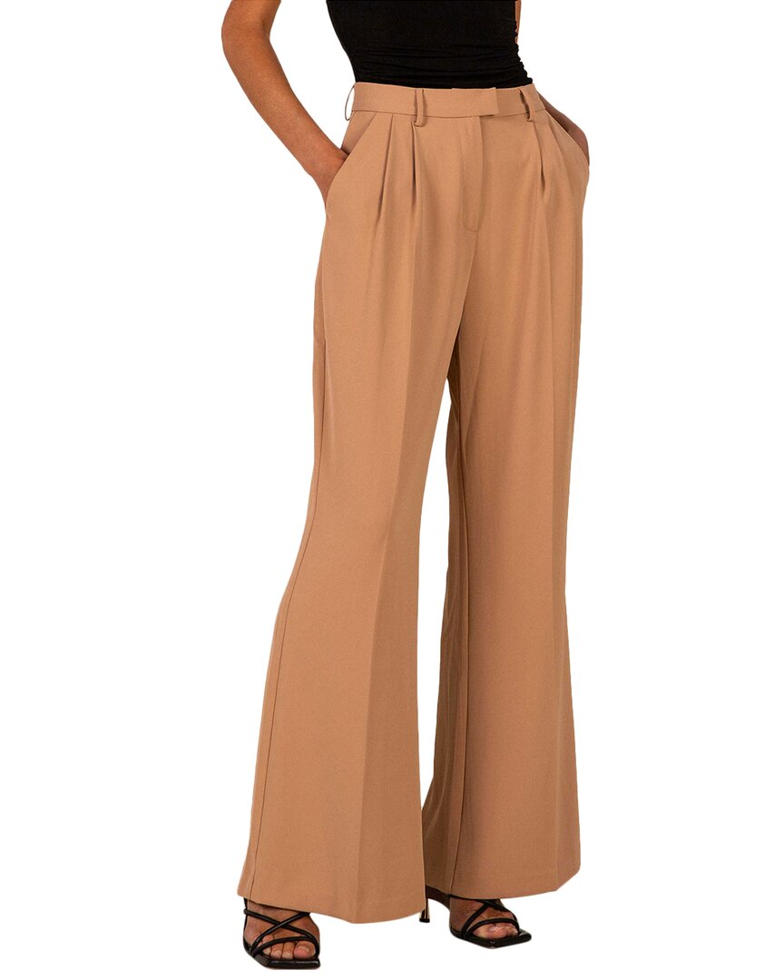 Shop Misha Collection Mabel Pant In Yellow