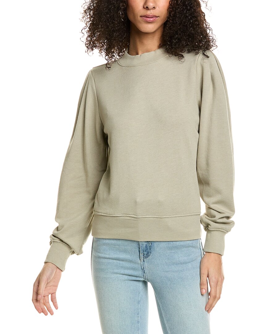 Shop Michael Stars Kehlani Puff Sleeve Sweatshirt