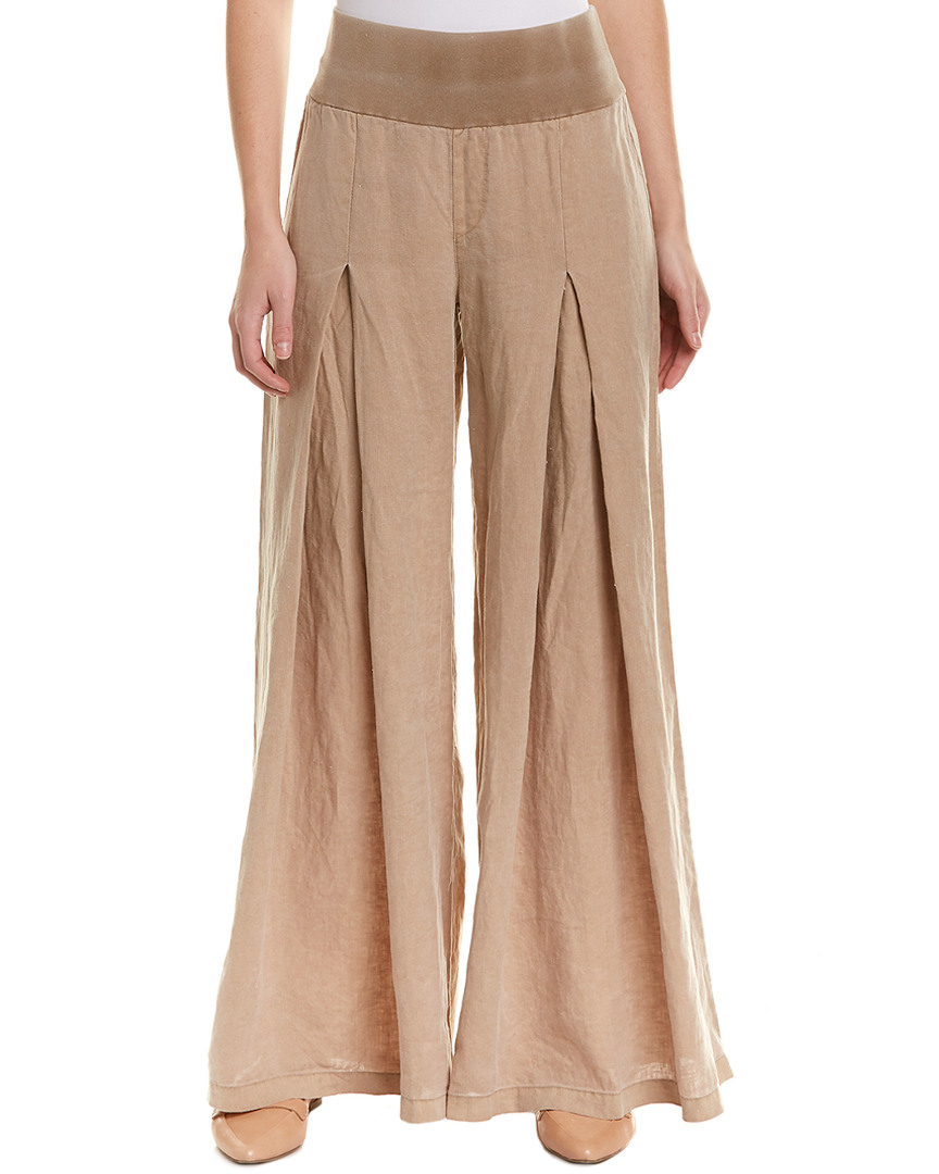 Xcvi Linen Pant Women's Brown M | eBay