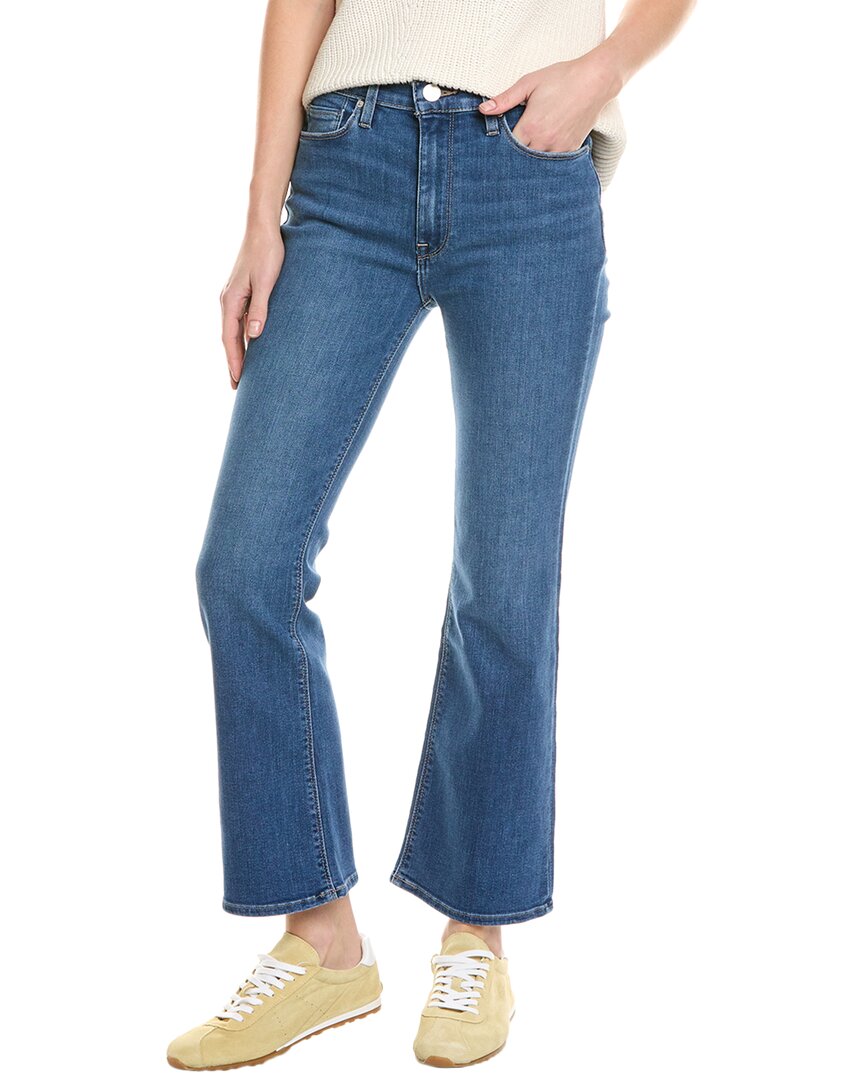 Hudson Jeans Barbara High-rise Pleasant Bootcut Crop Jean In Blue