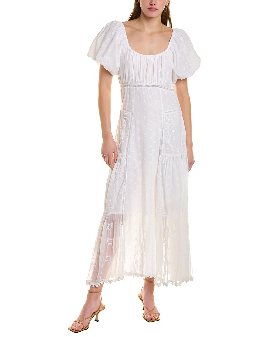 Loveshackfancy Jivera Maxi Dress In White | ModeSens