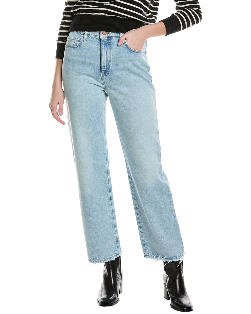 Frame Le Jane Winslow Cropped Straight Jean In Blue