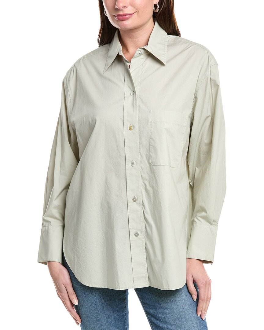 Vince Relaxed Shirt In Green