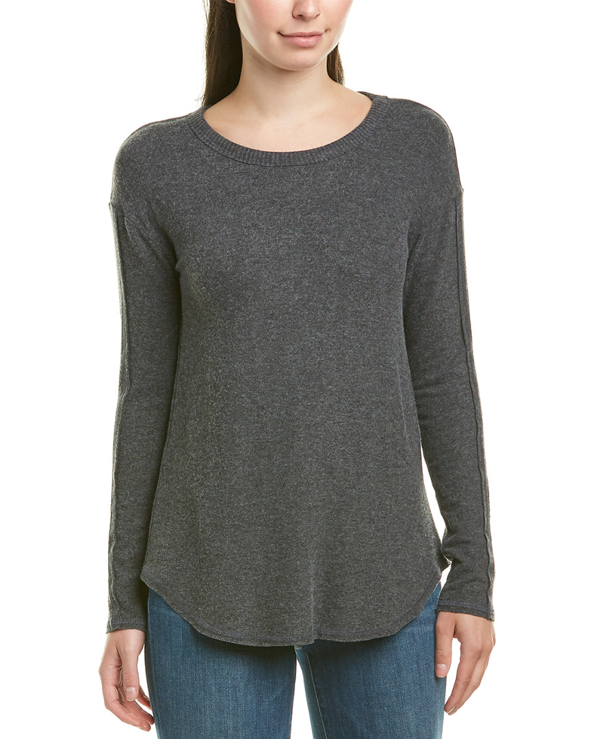 Michael Stars Brushed Sweater Women's Grey Xs | eBay