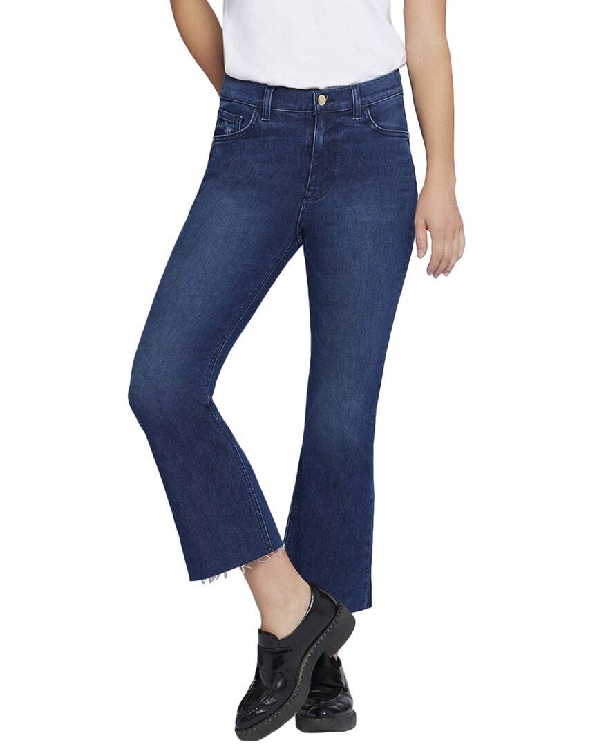 Shop Current Elliott Current/elliott The Boulevard Zenith Wash Crop Bootcut Jean