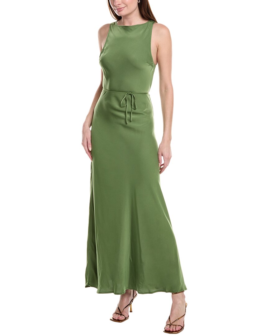 WEWOREWHAT WEWOREWHAT BOAT NECK SLIP DRESS
