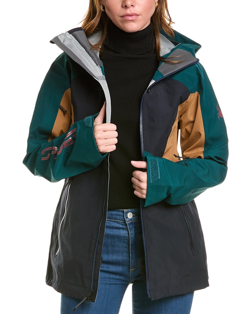Spyder Solitaire Gtx Jacket In Blue