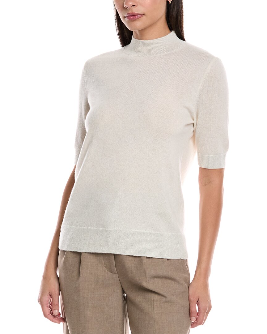 Lafayette 148 New York Cashmere Sweater In Neutral