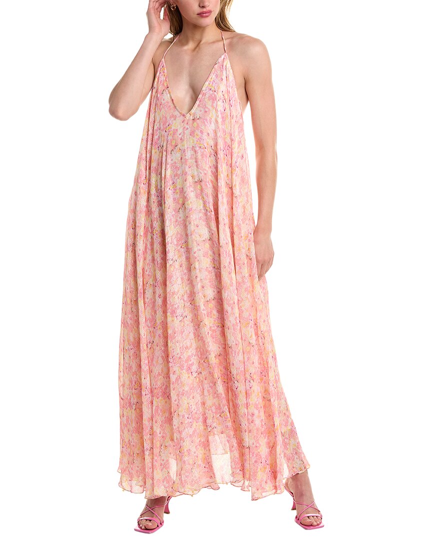 Rococo Sand Maxi Dress In Pink