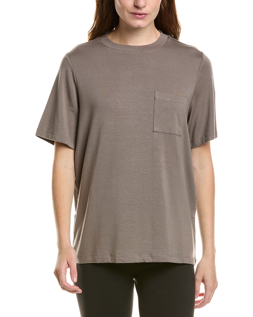 Ivl Collective Boyfriend Sleep T-shirt In Brown