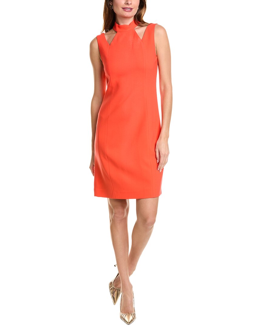 Elie Tahari Cutout Sheath Dress
