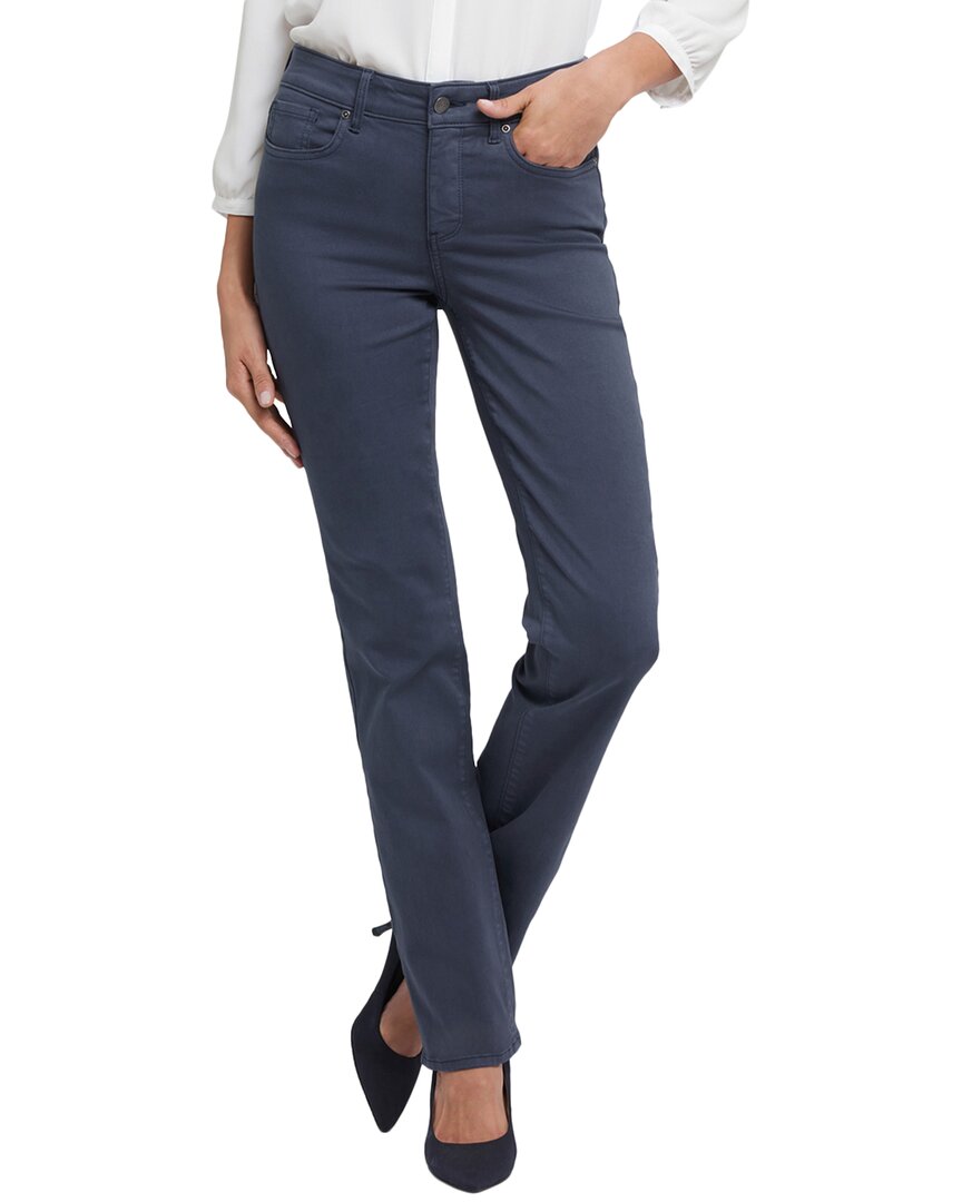Nydj Marilyn Oxford Navy Straight Jean