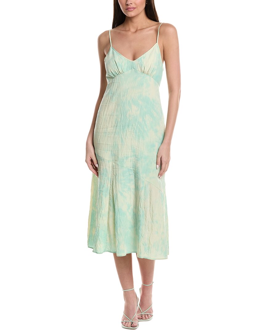 Saltwater Luxe Midi Tank Dress In Green