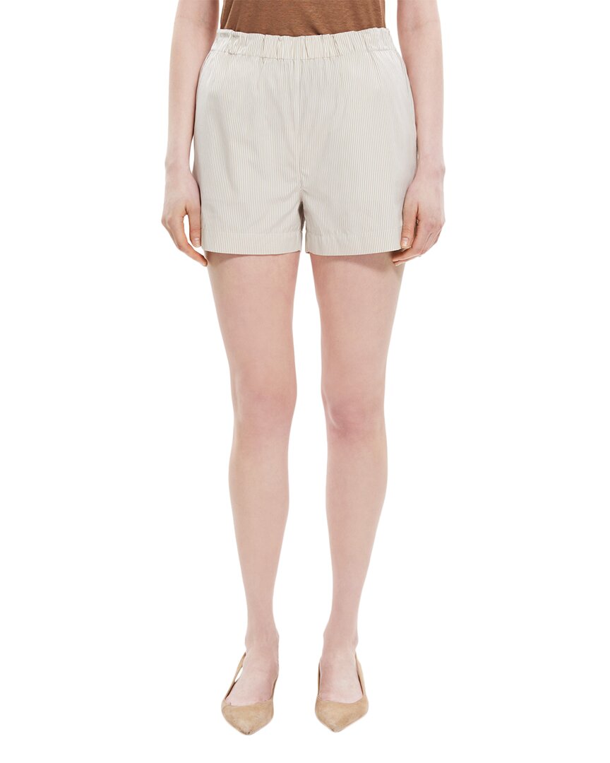 Theory Waist Tab Short In Good Linen