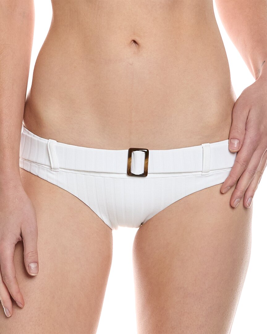 Melissa Odabash Tortola Bikini Bottom In White