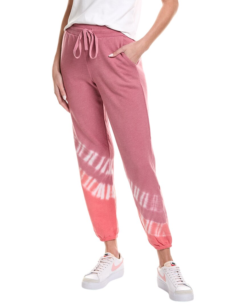 Shop Michael Stars Ray Relaxed Jogger Pant In Red